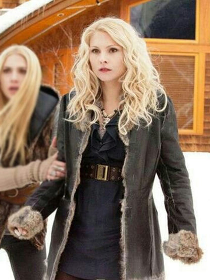 Tanya Denali The Twilight Saga Breaking Dawn 2 Shearling Coat