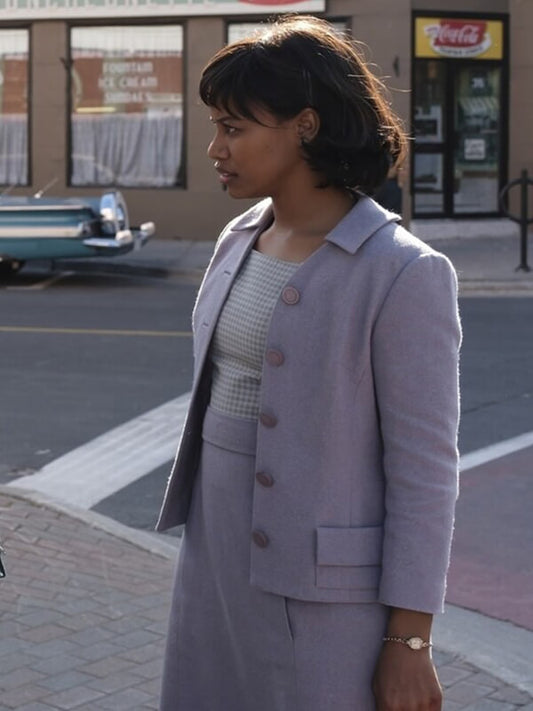 Taylour Paige IT: Welcome to Derry 2025 Wool Coat