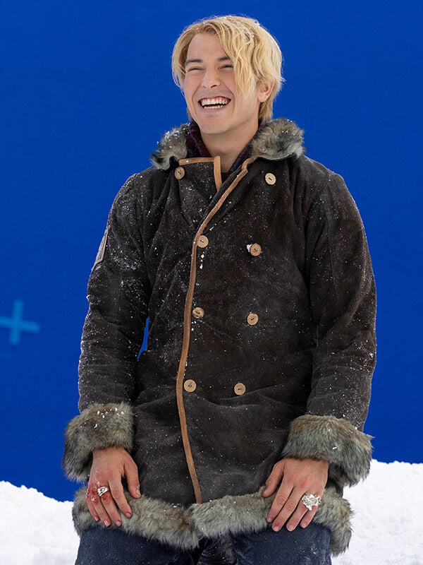 Taz Skylar One Piece S02 Sanji  Brown Suede Coat