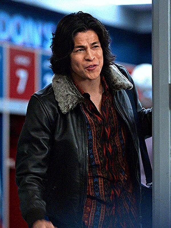 Ted Lasso S02 Dani Rojas Brown Leather Jacket