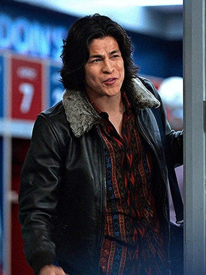 Ted Lasso S02 Dani Rojas Brown Leather Jacket