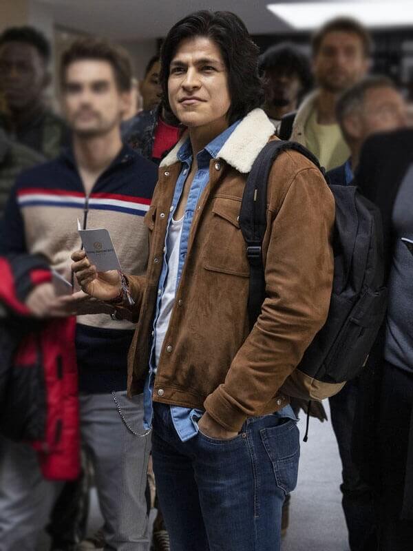 Ted Lasso S02 Dani Rojas Suede Leather Jacket