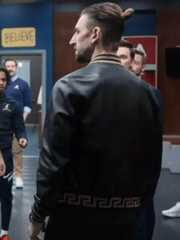 Ted Lasso S03 Zava Bomber Leather Jacket
