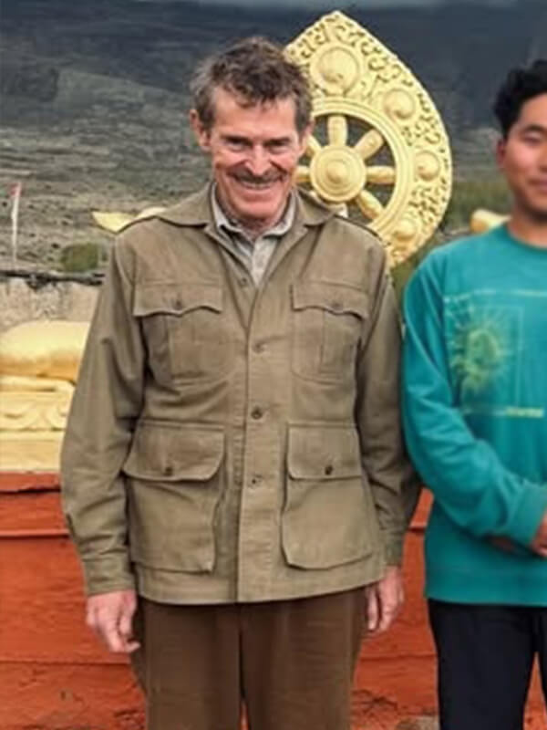 Tenzing 2026 Willem Dafoe Brown Cotton Jacket