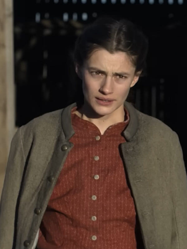 The Abandons S01 Dahlia Teller Grey Wool Jacket