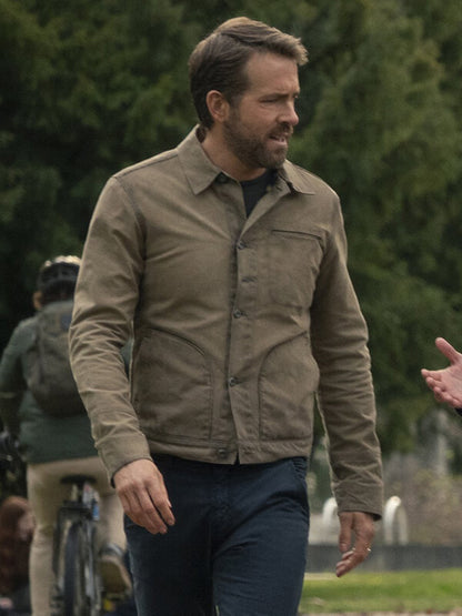 The Adam Project Ryan Reynolds Cotton Jacket