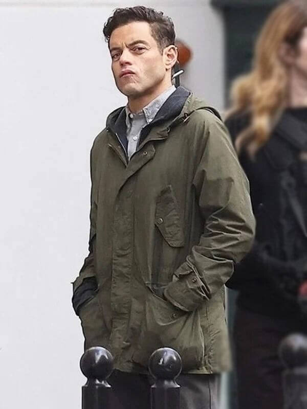 The Amateur 2025 Rami Malek Cotton Jacket