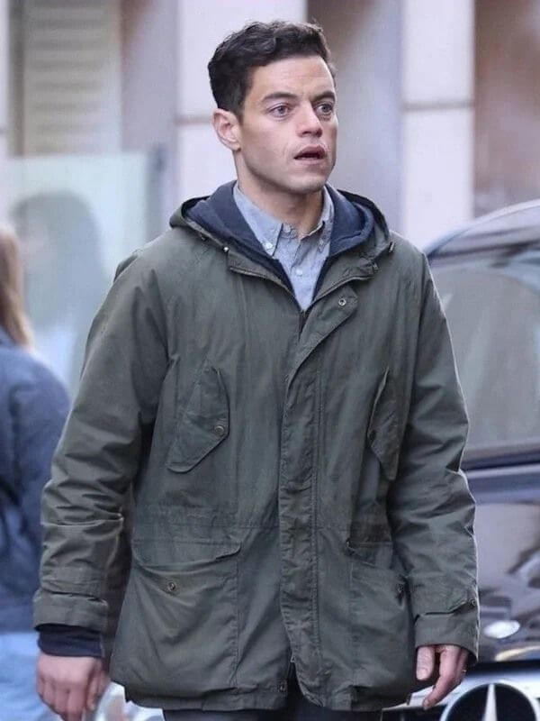 The Amateur 2025 Rami Malek Cotton Jacket
