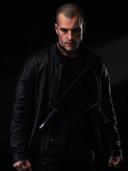 The Black Dagger Brotherhood Zsadist Black Leather Jacket