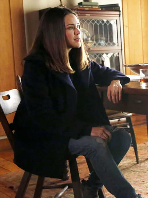 The Blacklist Elizabeth Keen Blue Wool Coat
