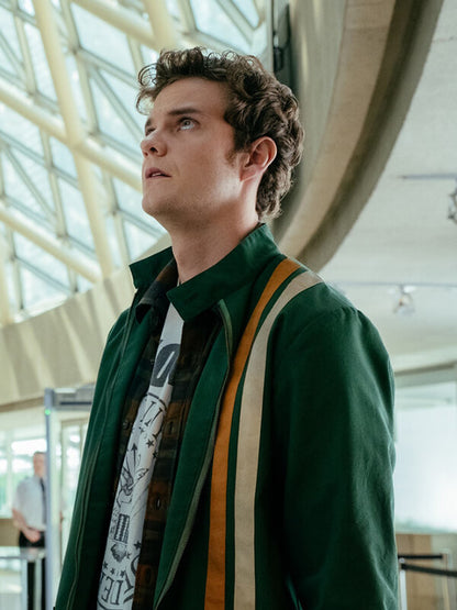 The Boys Hughie Campbell Green Cotton Jacket