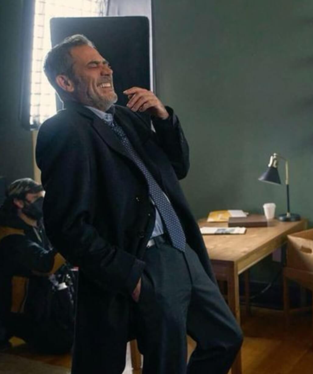 The Boys S04 Joe Kessler Black Wool Coat