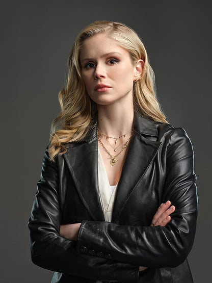 The Boys S04 Starlight Black Leather Blazer
