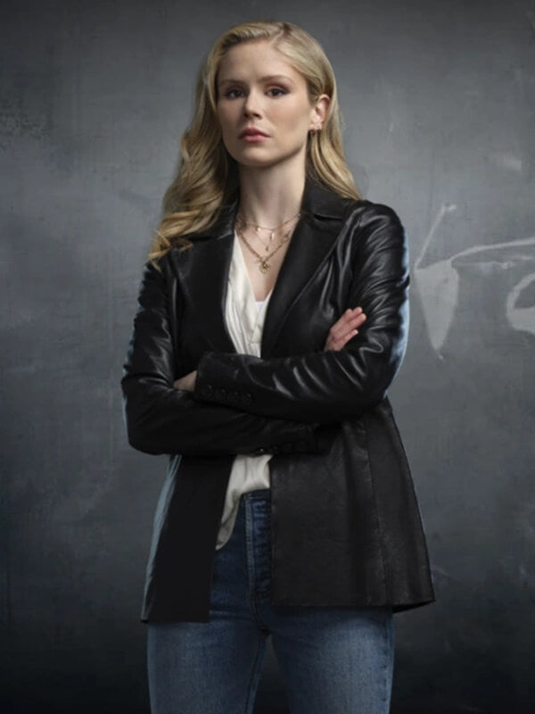 The Boys S04 Starlight Black Leather Blazer