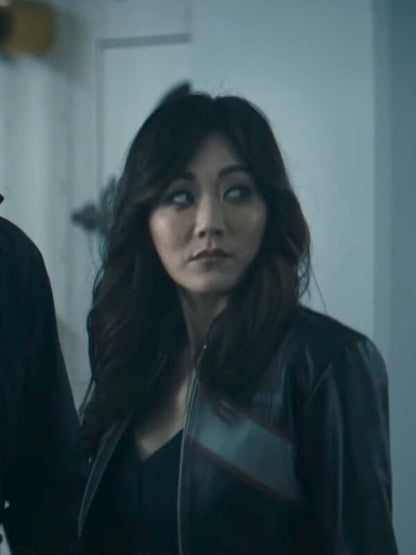 The Boys S05 Kimiko Miyashiro Leather Jacket