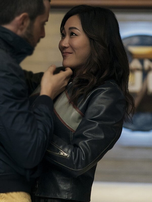 The Boys S05 Kimiko Miyashiro Leather Jacket
