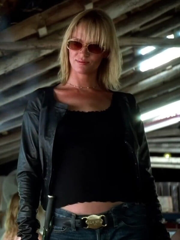 The Bride Kill Bill Uma Thurman Leather Jacket
