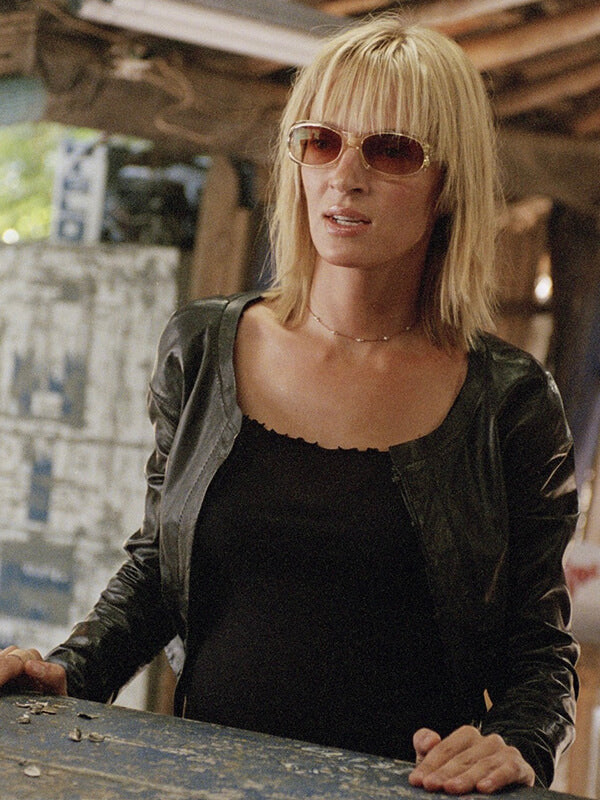 The Bride Kill Bill Uma Thurman Leather Jacket