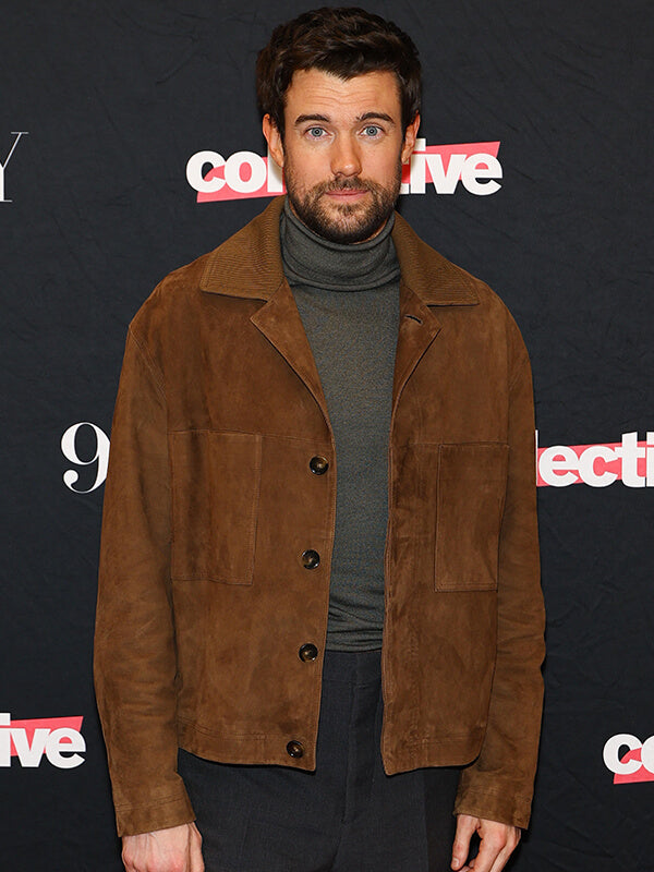 The Burbs 2026 Jack Whitehall Suede Leather Jacket