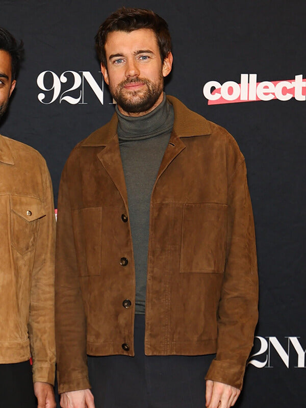 The Burbs 2026 Jack Whitehall Suede Leather Jacket
