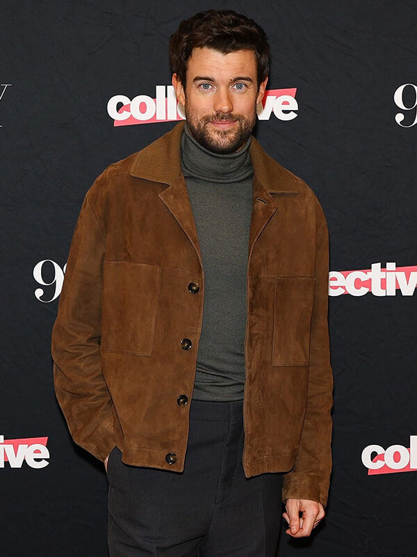 The Burbs 2026 Jack Whitehall Suede Leather Jacket