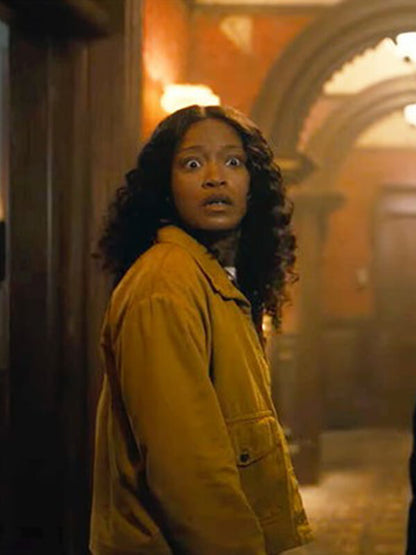 The ‘Burbs 2026 Keke Palmer Yellow Cotton Jacket