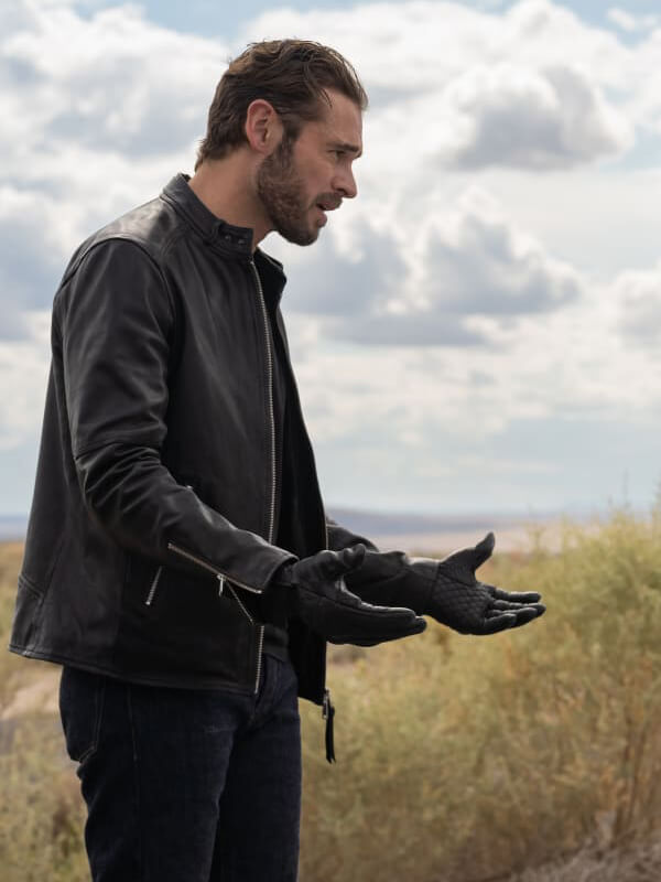 The Cleaning Lady Arman Morales Leather Jacket