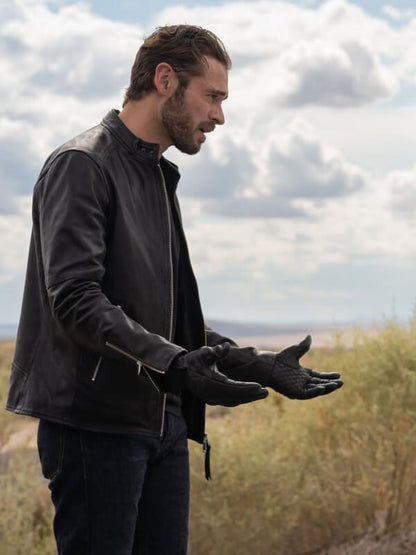 The Cleaning Lady Arman Morales Leather Jacket