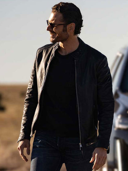 The Cleaning Lady Arman Morales Leather Jacket