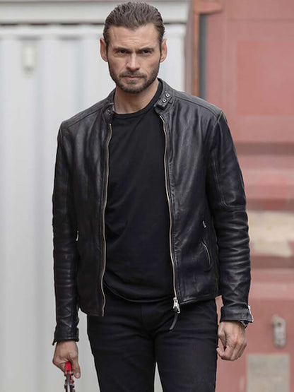 The Cleaning Lady Arman Morales Leather Jacket