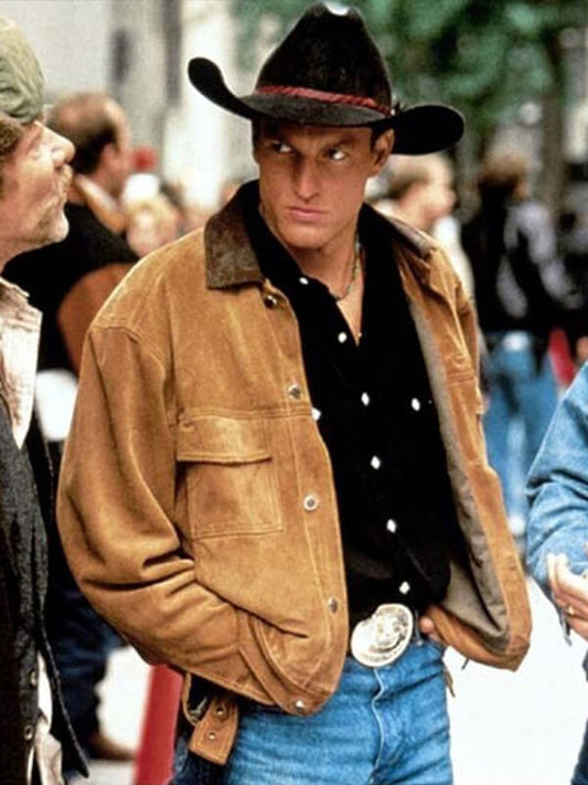 The Cowboy Way Pepper Lewis Brown Suede Jacket