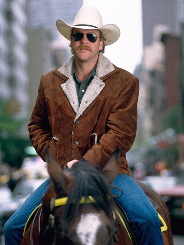 The Cowboy Way Sonny Gilstrap Suede Shearling Jacket