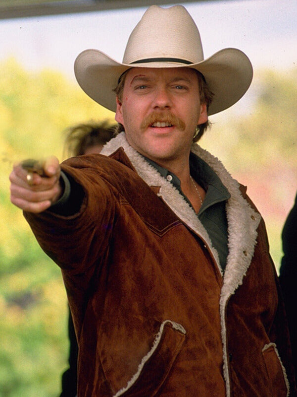 The Cowboy Way Sonny Gilstrap Suede Shearling Jacket