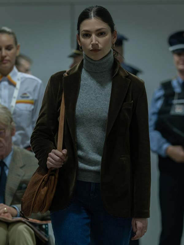 The Day of the Jackal S01 Úrsula Corberó Velvet Blazer
