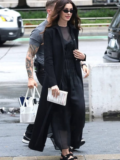 The Devil Wears Prada 2 Anne Hathaway Black Coat