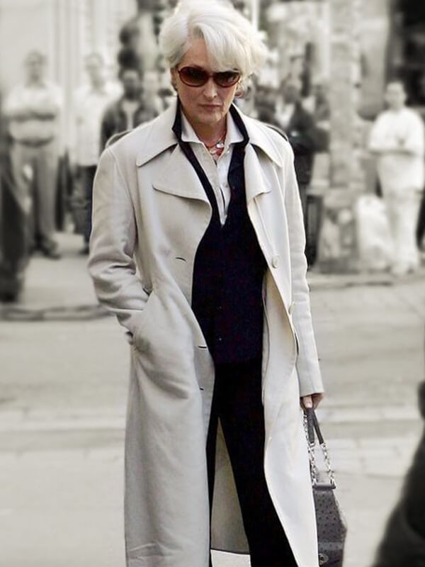 The Devil Wears Prada 2 Meryl Streep Cotton Coat
