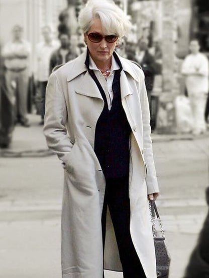 The Devil Wears Prada 2 Meryl Streep Cotton Coat