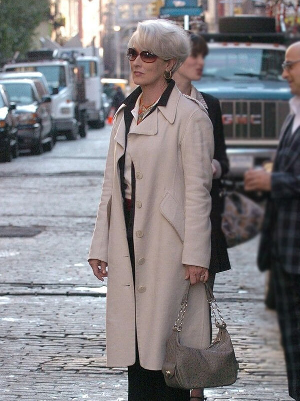 The Devil Wears Prada 2 Meryl Streep Cotton Coat