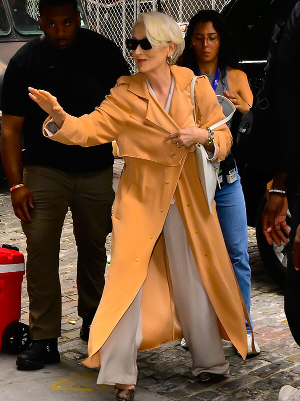 The Devil Wears Prada 2 Miranda Priestly Beige Coat