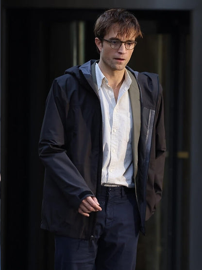 The Drama 2026 Robert Pattinson Black Hooded Jacket