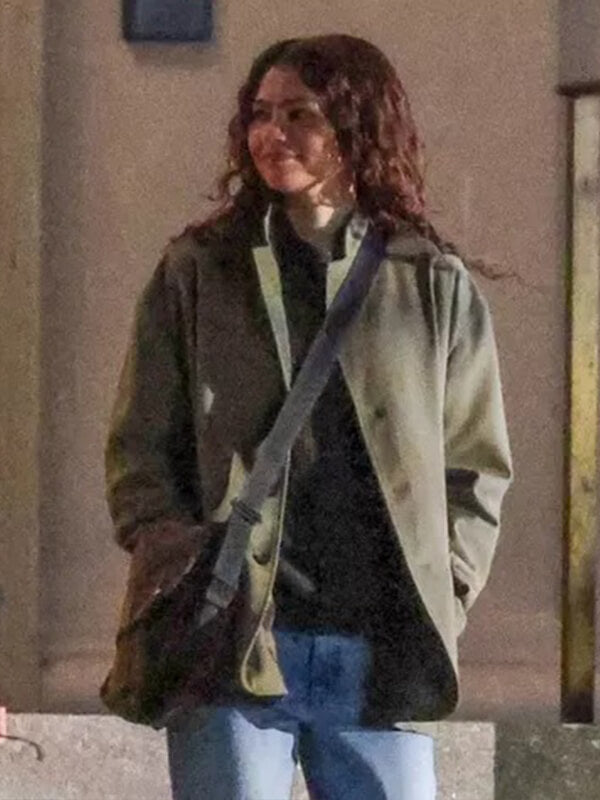 The Drama 2026 Zendaya Green Cotton Jacket