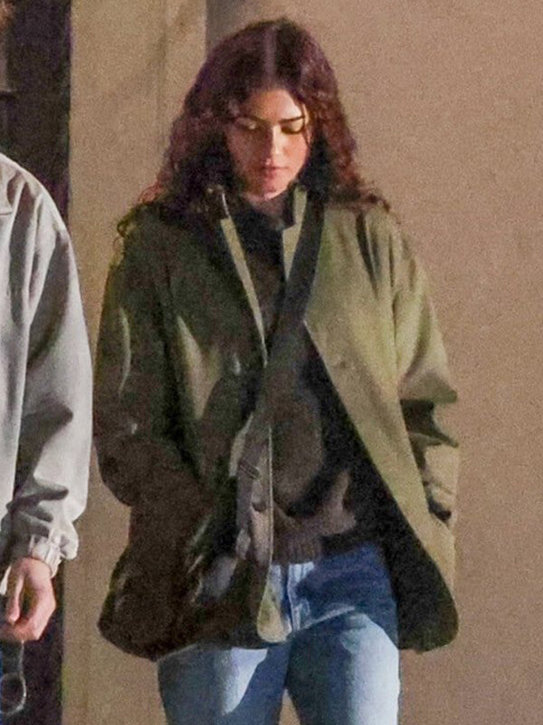 The Drama 2026 Zendaya Green Cotton Jacket