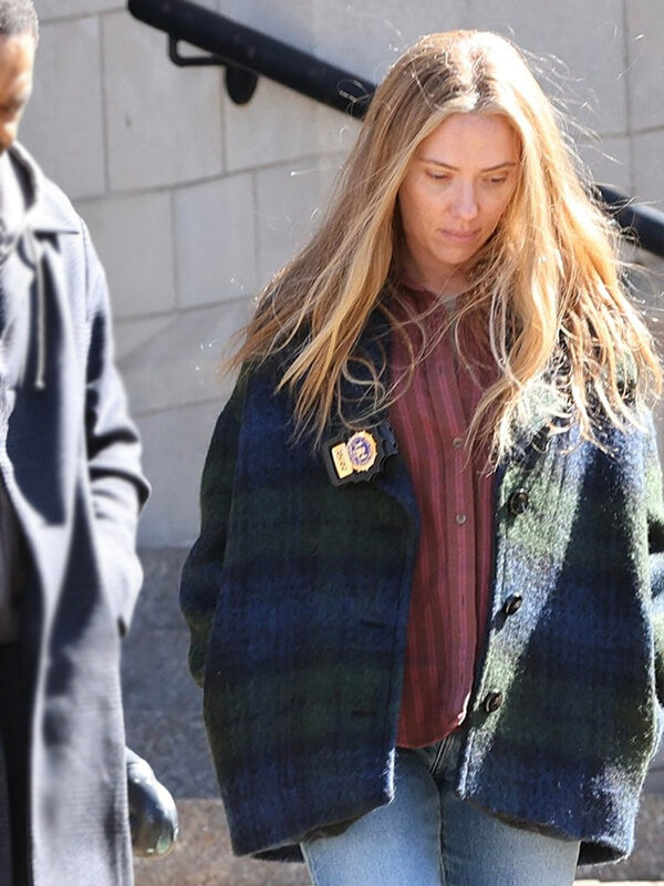 The Exorcist: Martyrs 2027 Scarlett Johansson Plaid Wool jacket