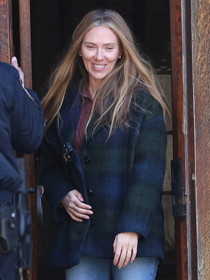 The Exorcist: Martyrs 2027 Scarlett Johansson Plaid Wool jacket