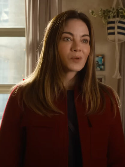 The Family Plan 2 Michelle Monaghan Wool Jacket