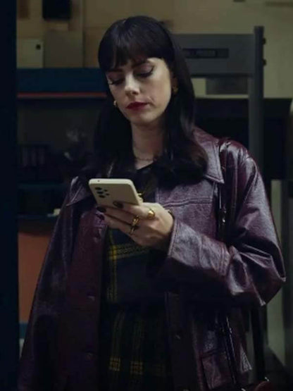 The Gentlemen S01 Susie Glass Leather Coat