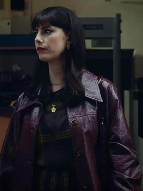 The Gentlemen S01 Susie Glass Leather Coat