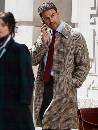 The Gentlemen S02 Eddie Horniman Plaid Coat