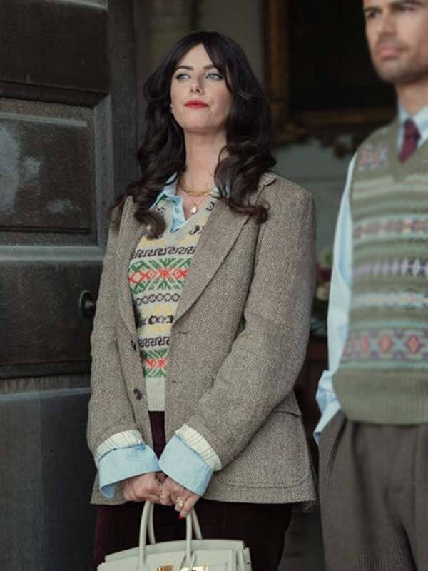 The Gentlemen S02 Kaya Scodelario Brown Blazer