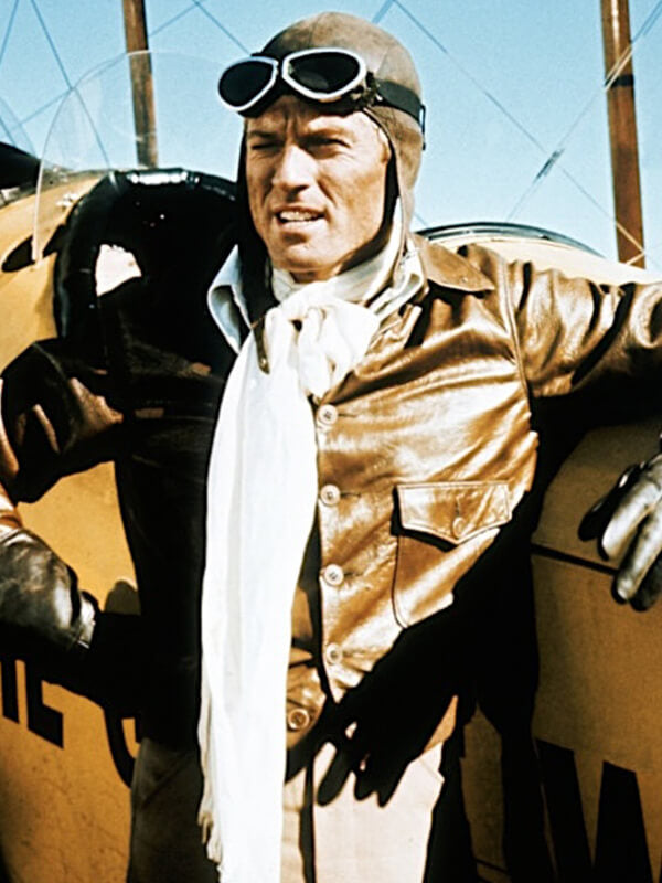 The Great Waldo Pepper Robert Redford Leather Jacket